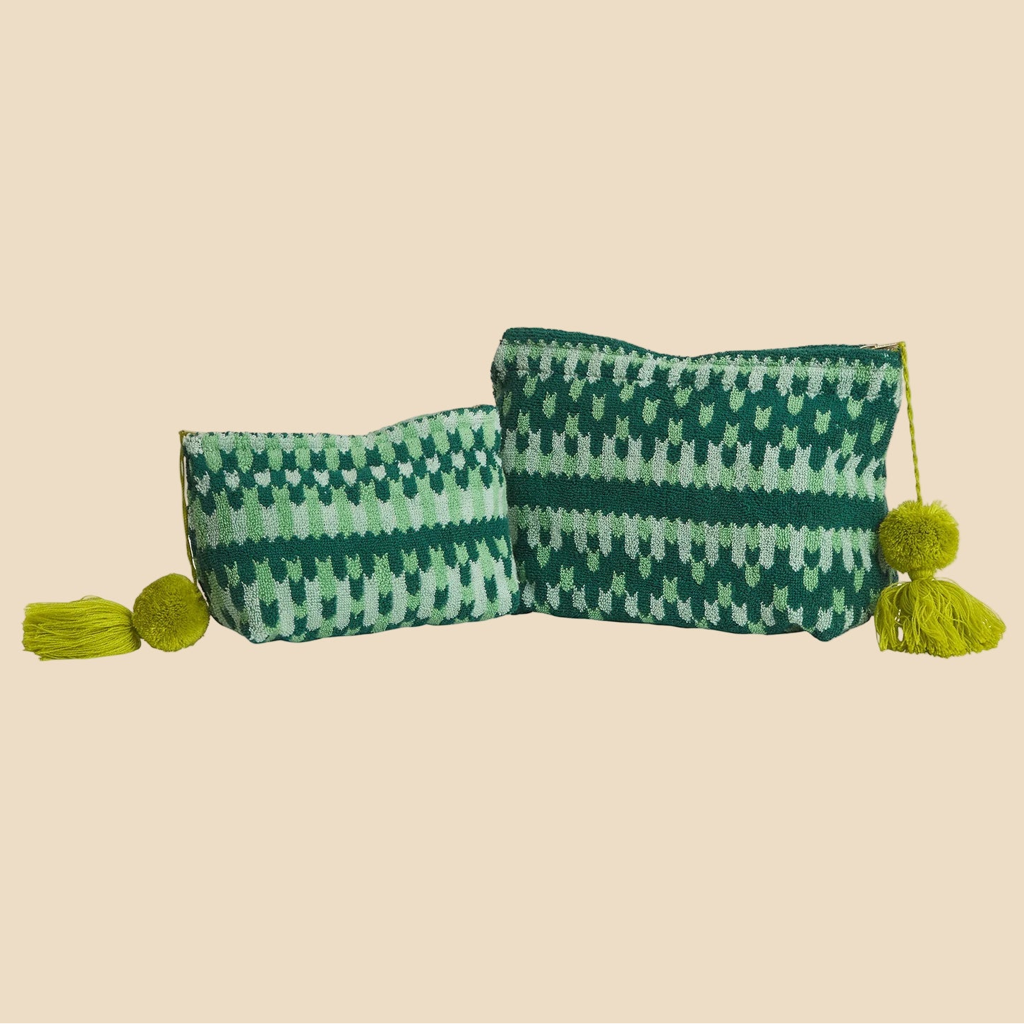 Arlette Terry Pouch - Jade by Sage & Clare