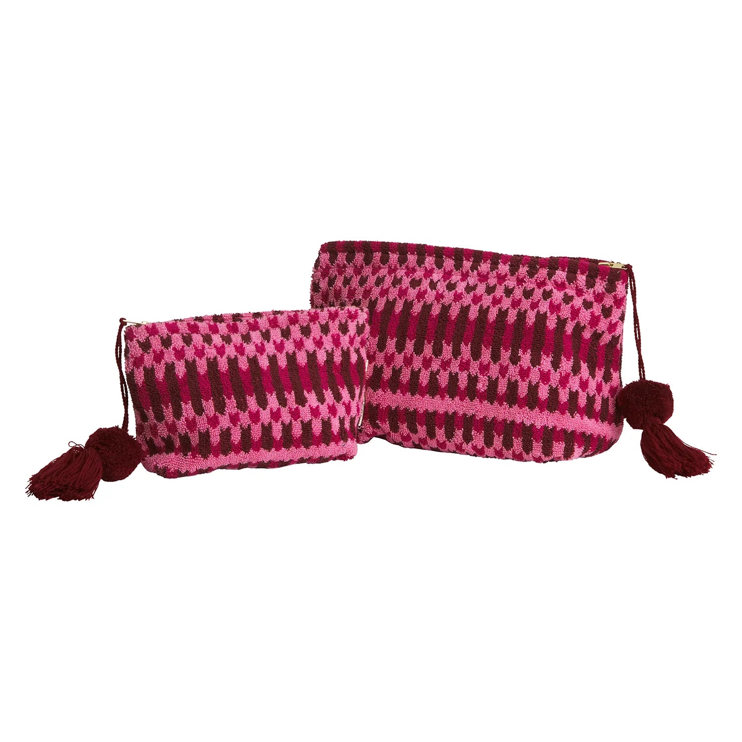 Arlette Terry Pouch (Small) - Cosmo Pink by Sage & Clare