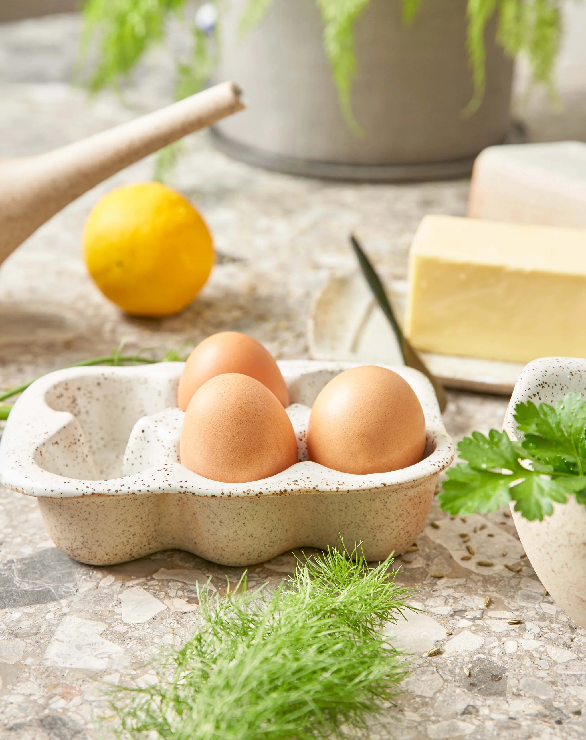 Egg Crate (Ceramic) by Robert Gordon