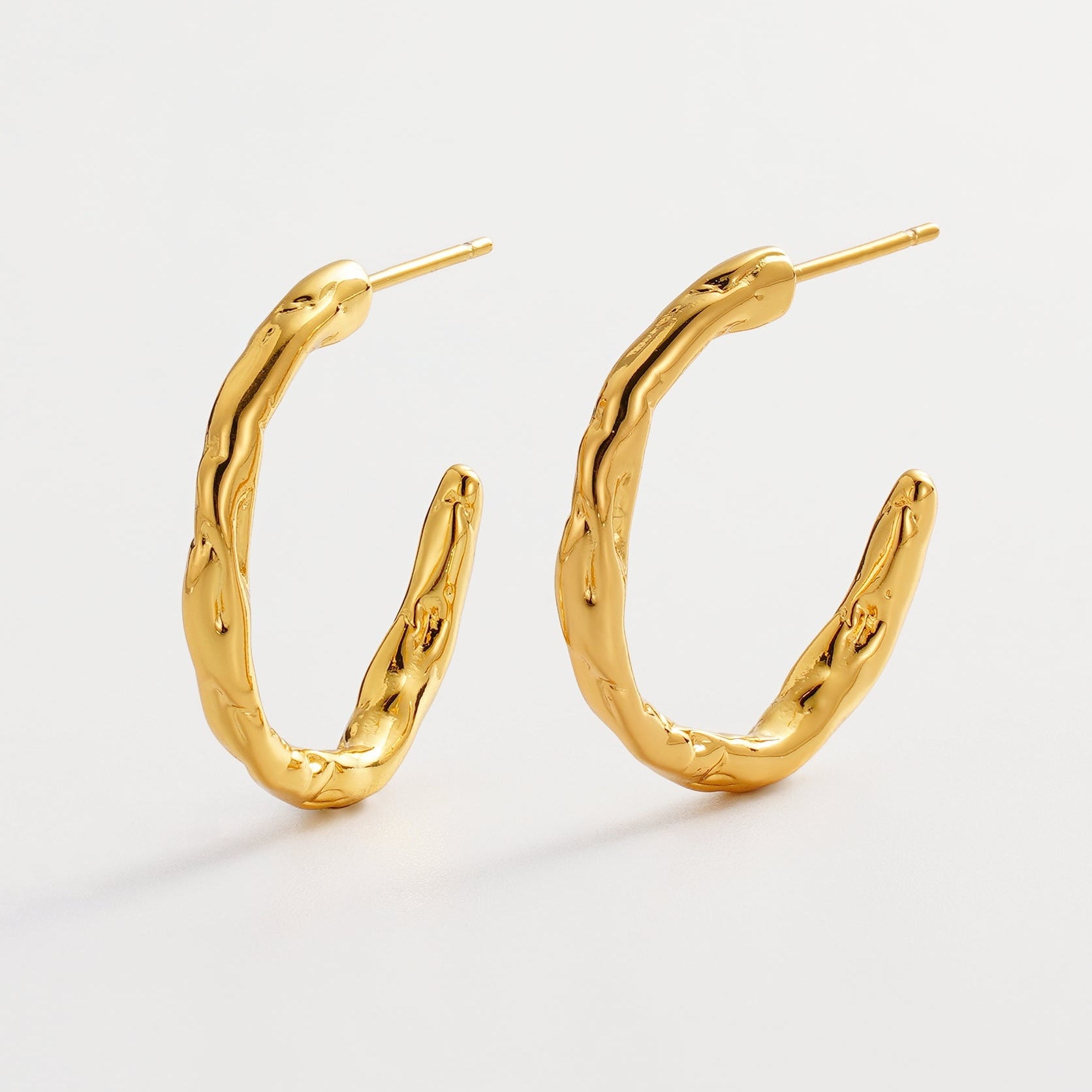 Alessia Hoop by Zafino - Gold