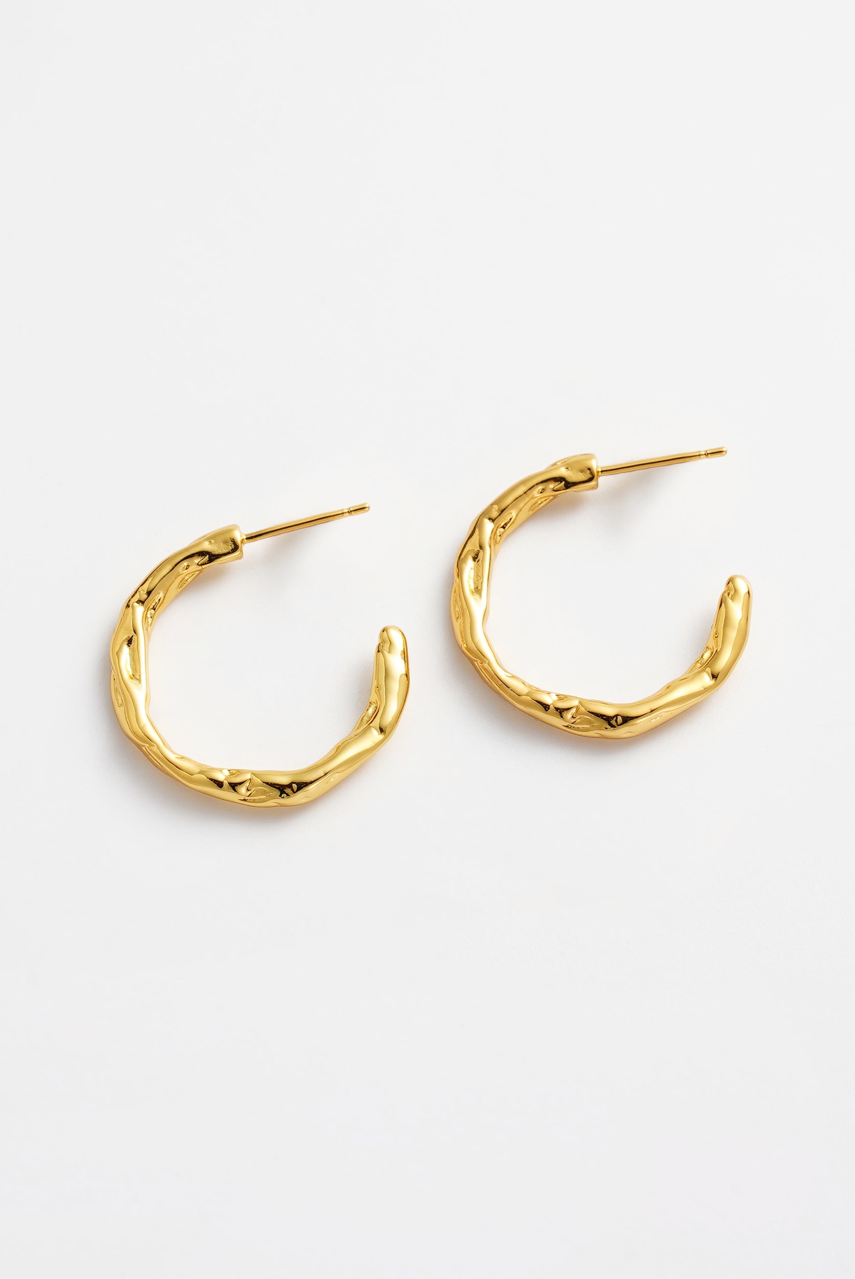 Alessia Hoop by Zafino - Gold
