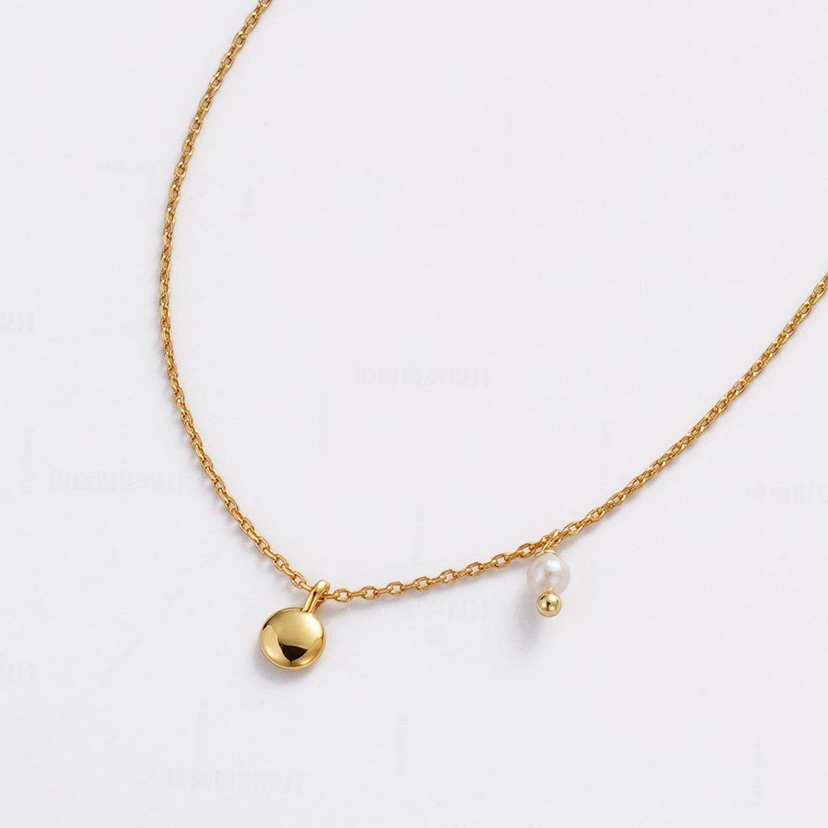 Eva Necklace (Gold) by Zafino