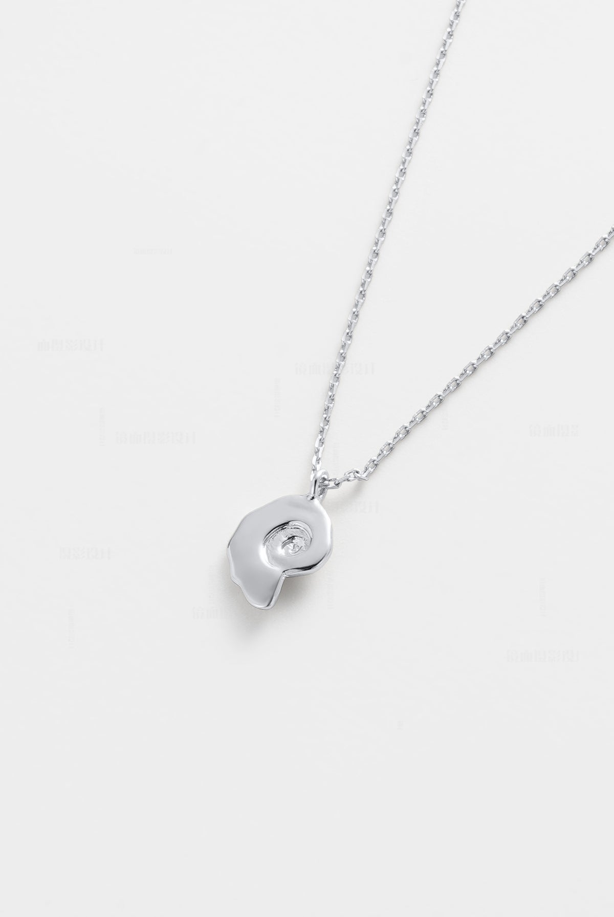 Shelly Mini Necklace (Silver) by Zafino