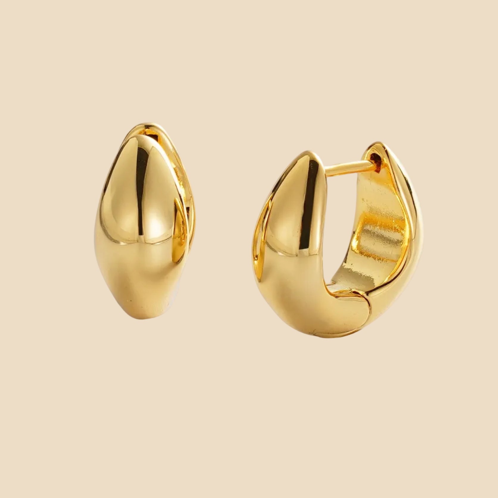 Margot Hoop by Zafino - Gold or Silver