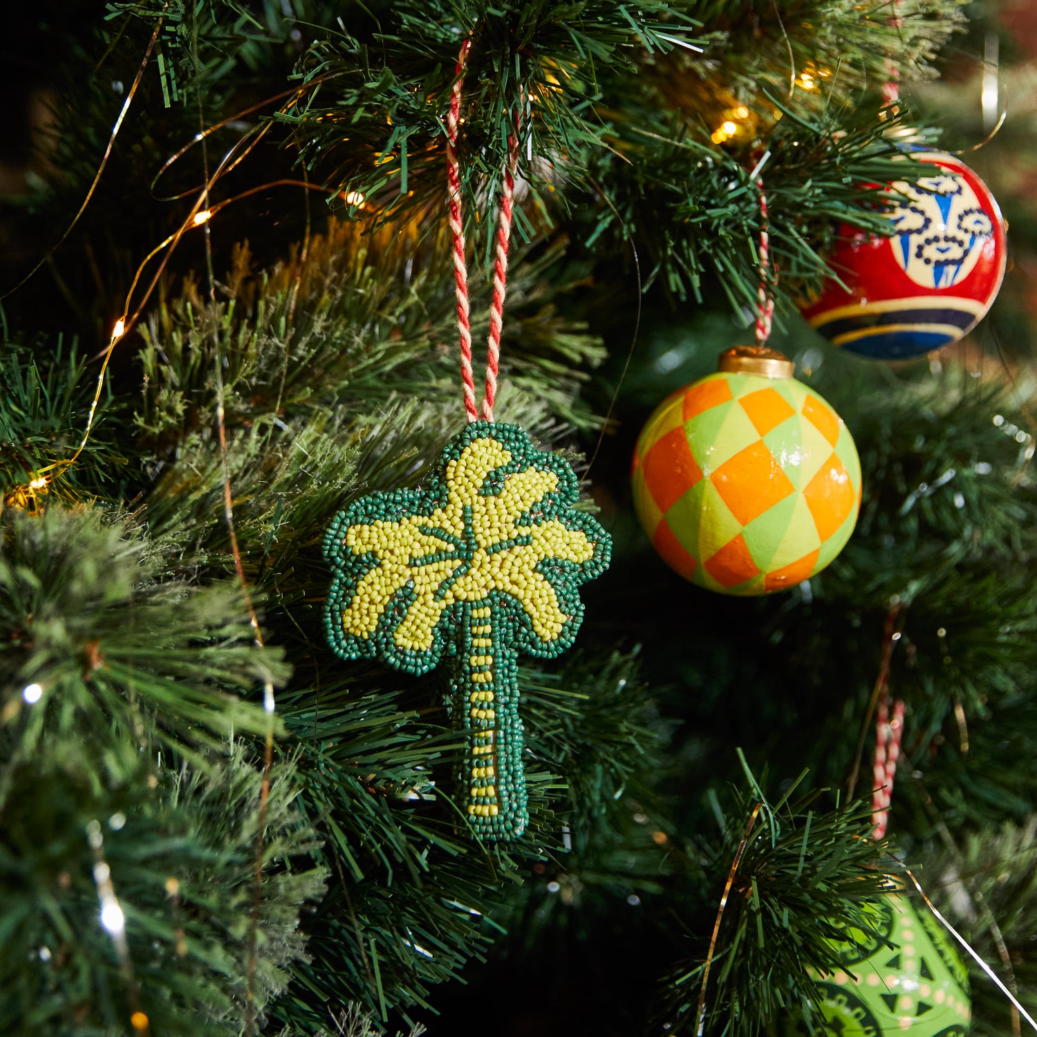 Ansell Palm Tree Decoration - Sage & Clare