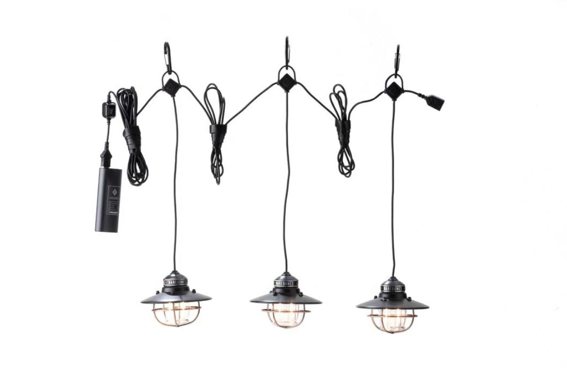 Edison String Lights (Bronze / Black) by Barebones Australia