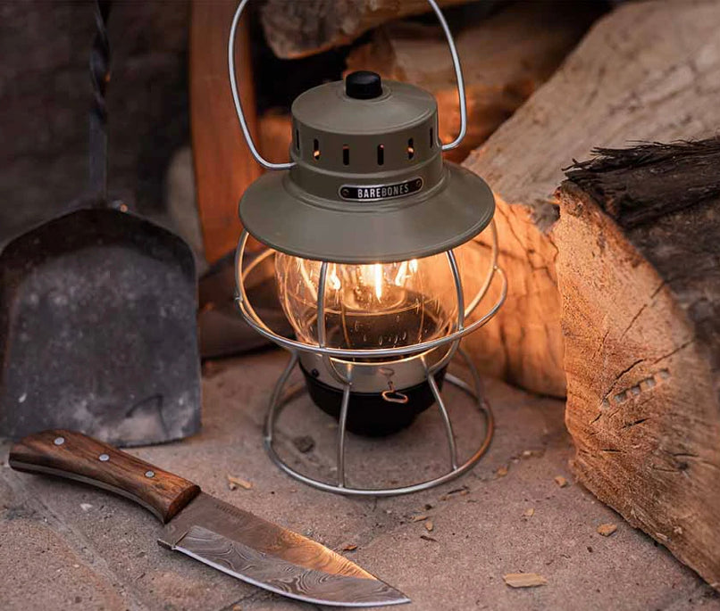 Railroad Lantern - Olive