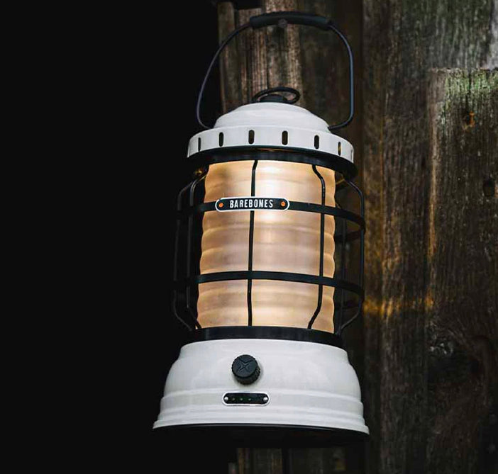 Forest Lantern - Vintage White