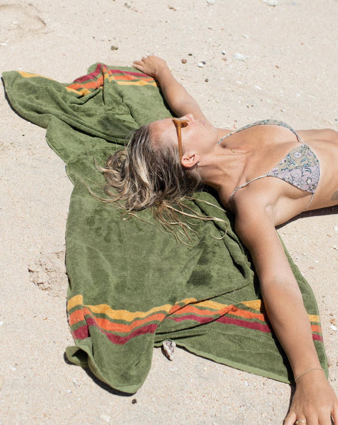 'Pontoon' Meadow French Terry Towel by Layday