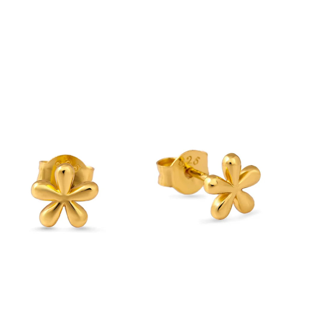 Periwinkle Studs (Gold)