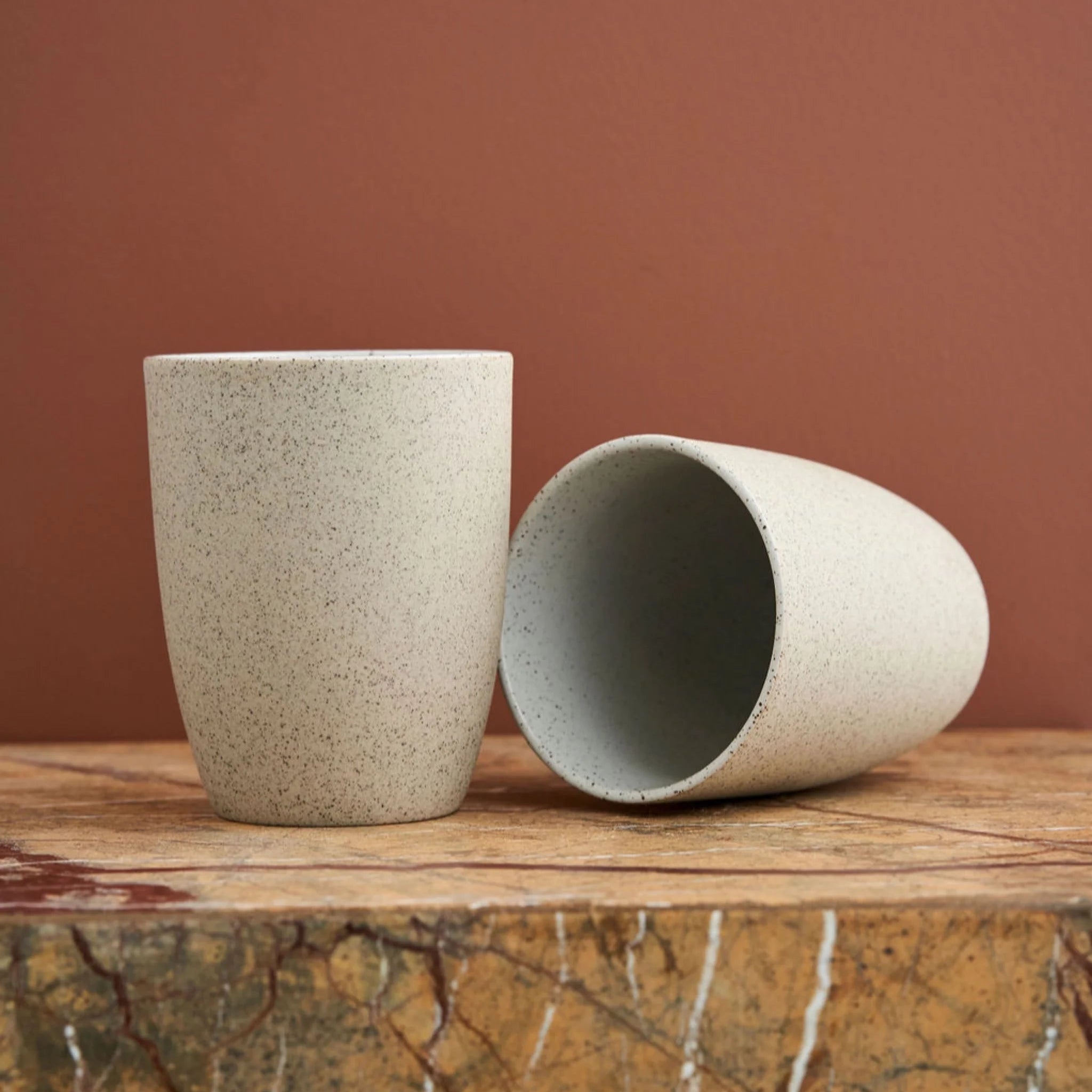 Granite Latte Mugs (Set of 2) by Robert Gordon