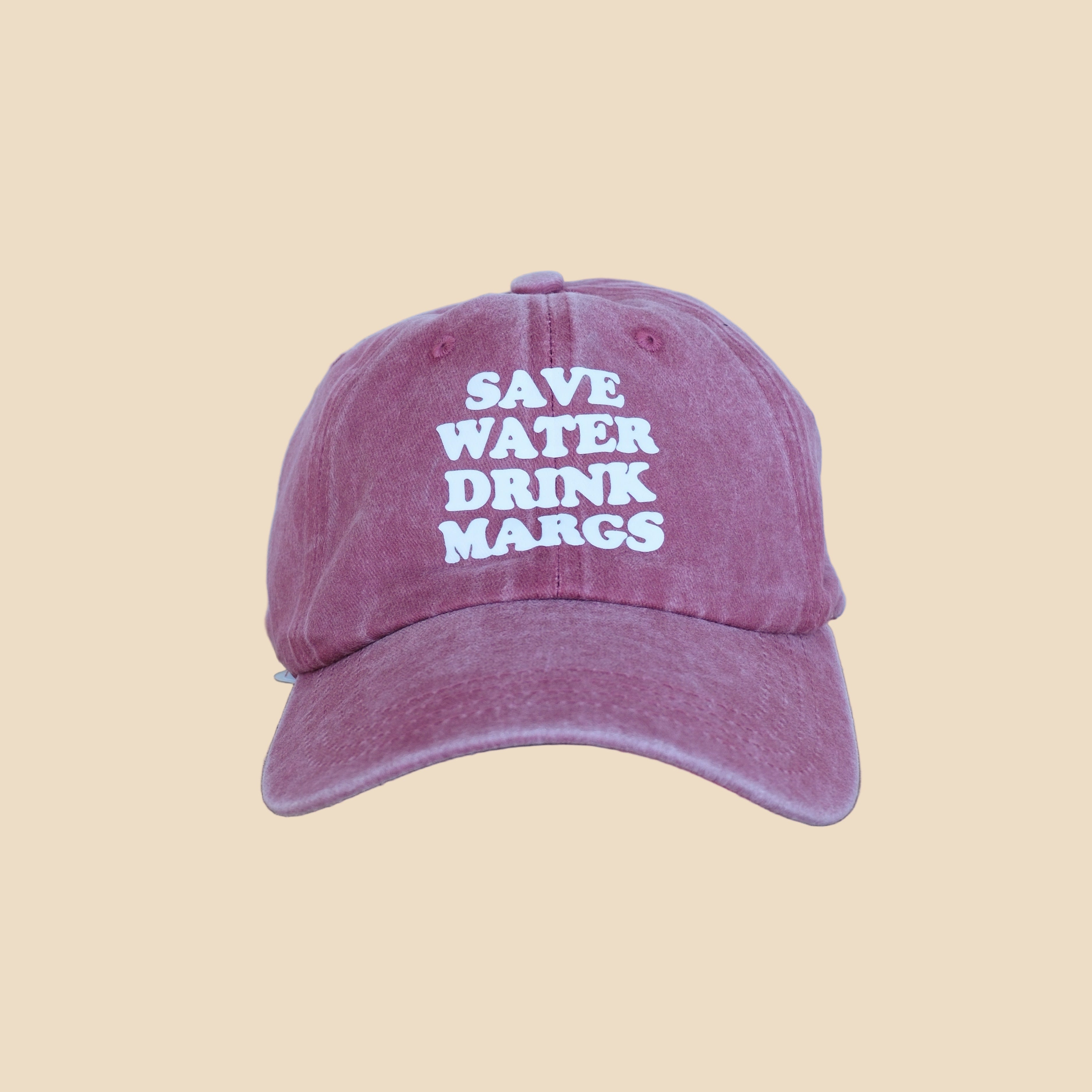 'Save Water Drink Margs' - Vintage Wash Cap