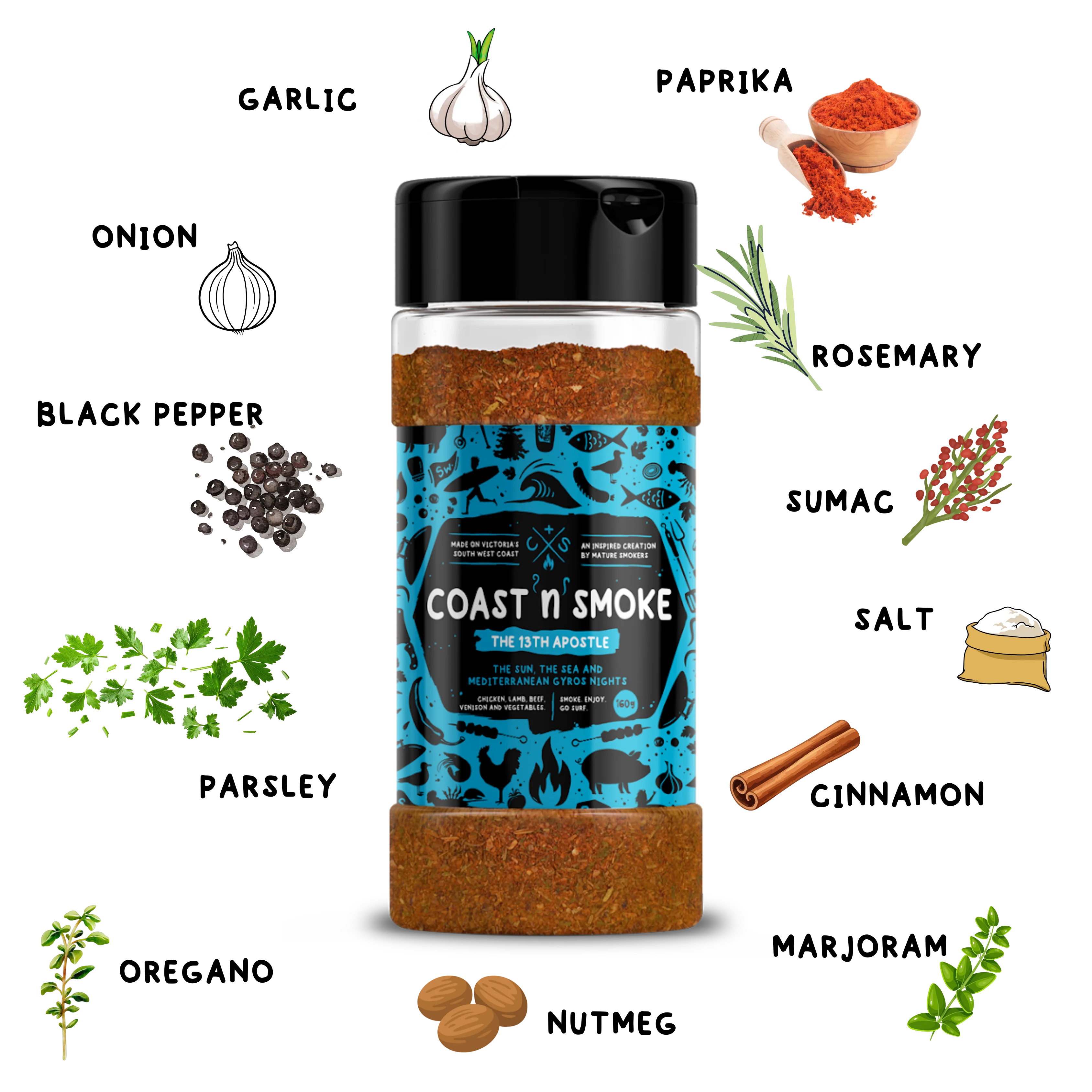 Coast n Smoke Spice Rubs