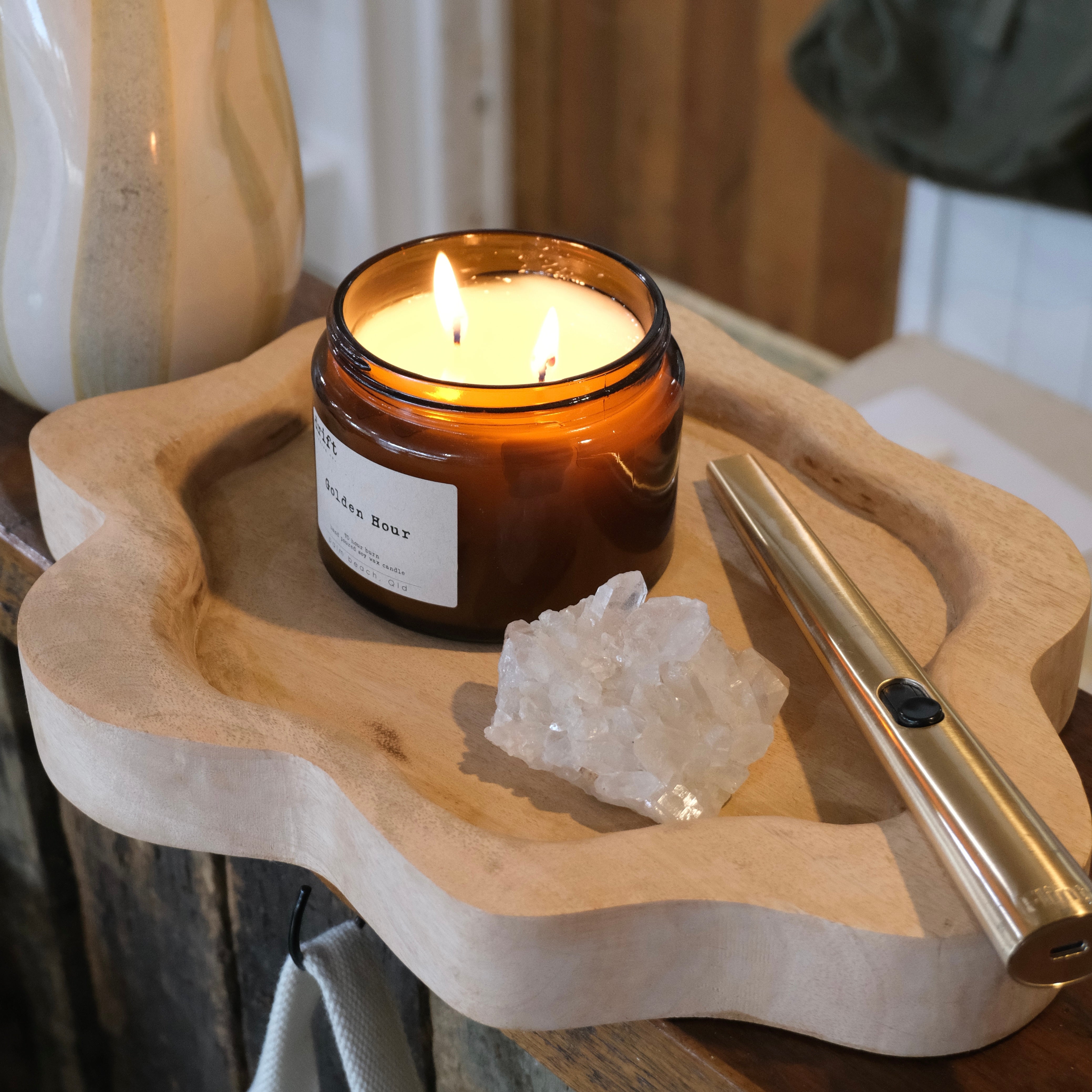 Organic Timber Styling Tray