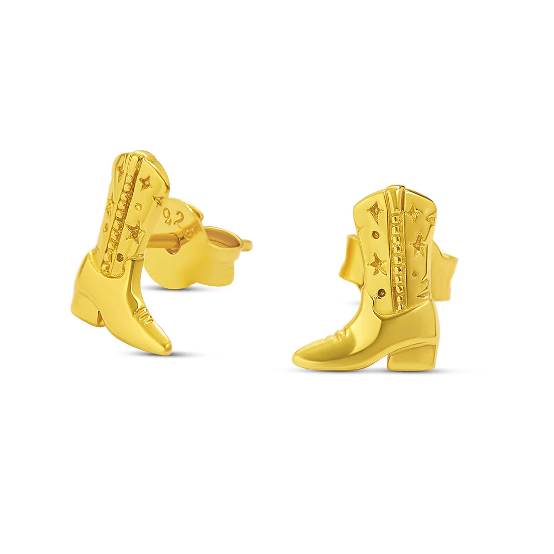 Cowgirl Boot Studs - Silver or Gold