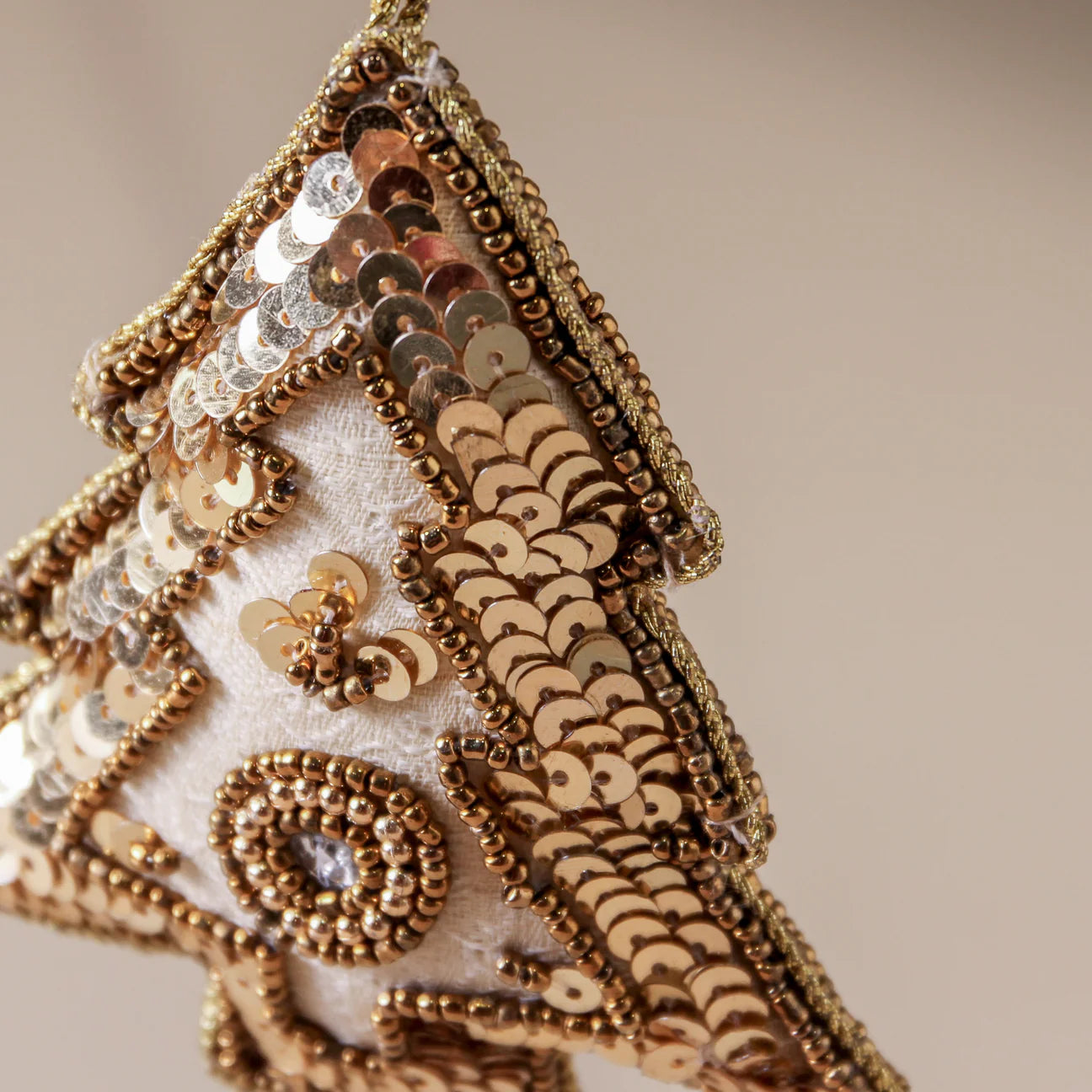 Fir Christmas Decoration (Beaded) - Indigo Love Collectors