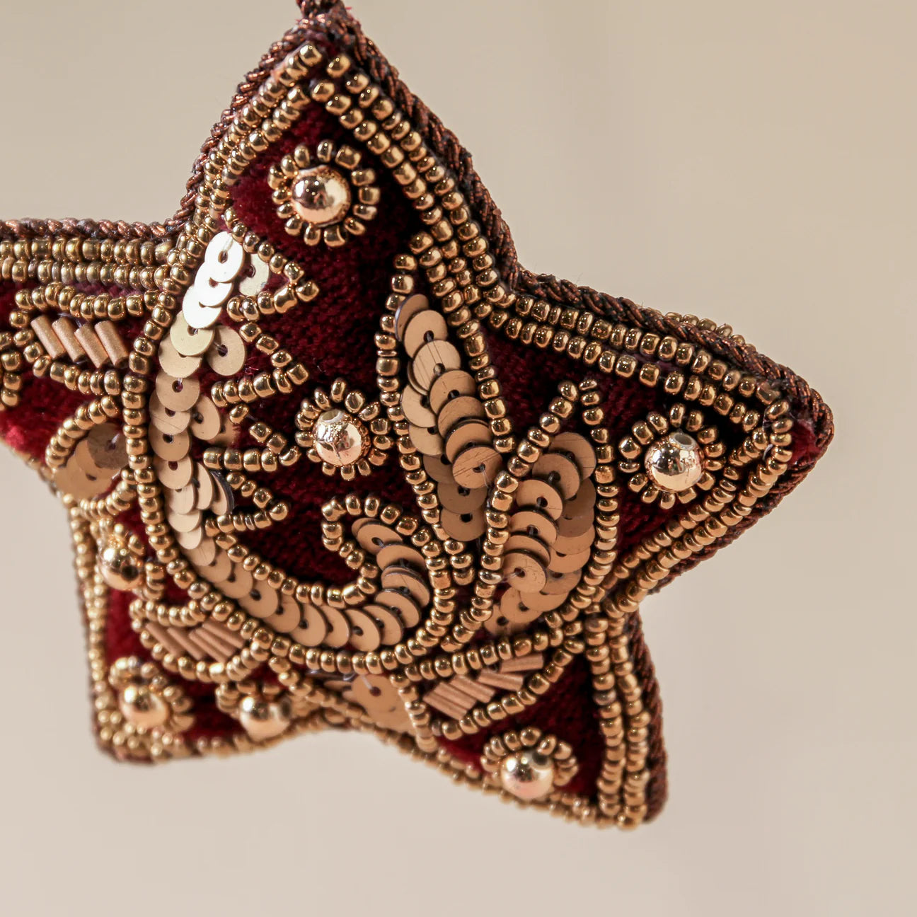 Stardust Christmas Decoration (Beaded) - Indigo Love Collectors