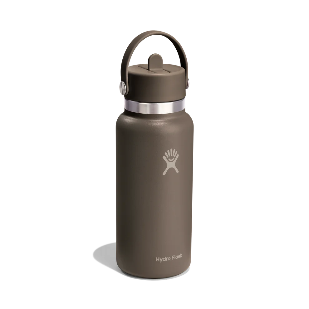 Hydroflask 946ml Wide Mouth with Flex Straw Cap - Sandpiper
