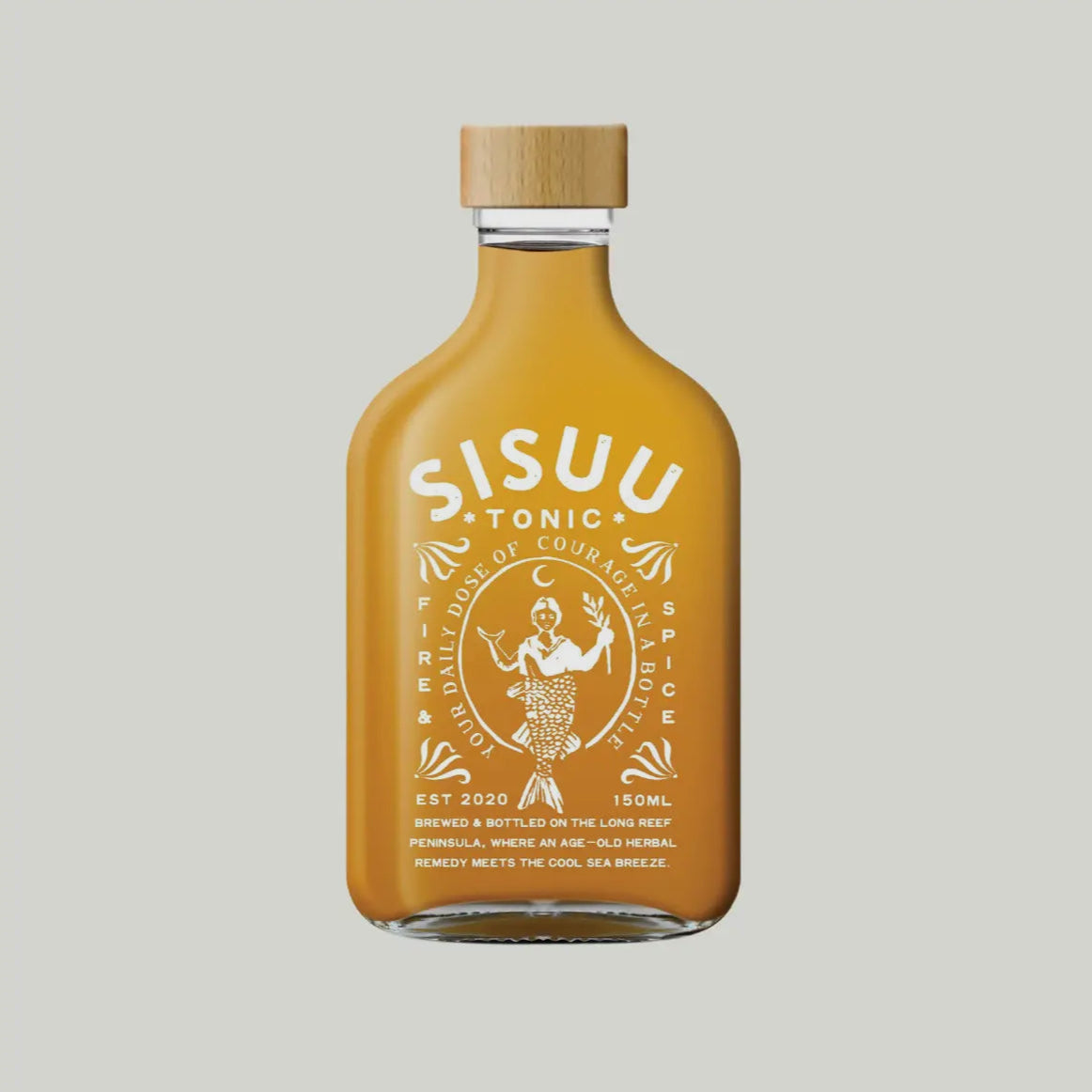 Sisuu Fire & Spice Tonic - 180ml Bottle