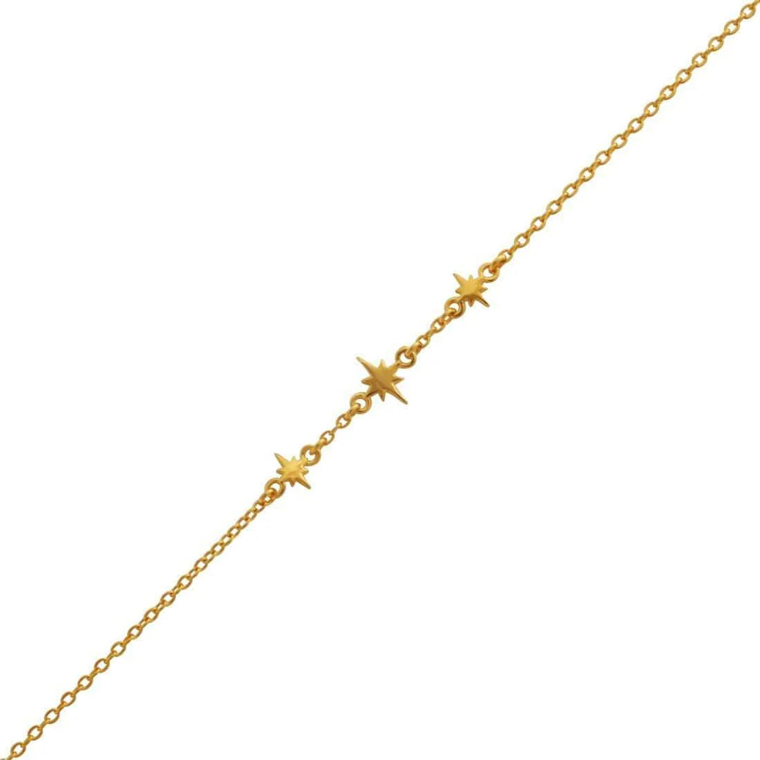 Celestial Star Bracelet by Midsummer Star (Gold or Silver)