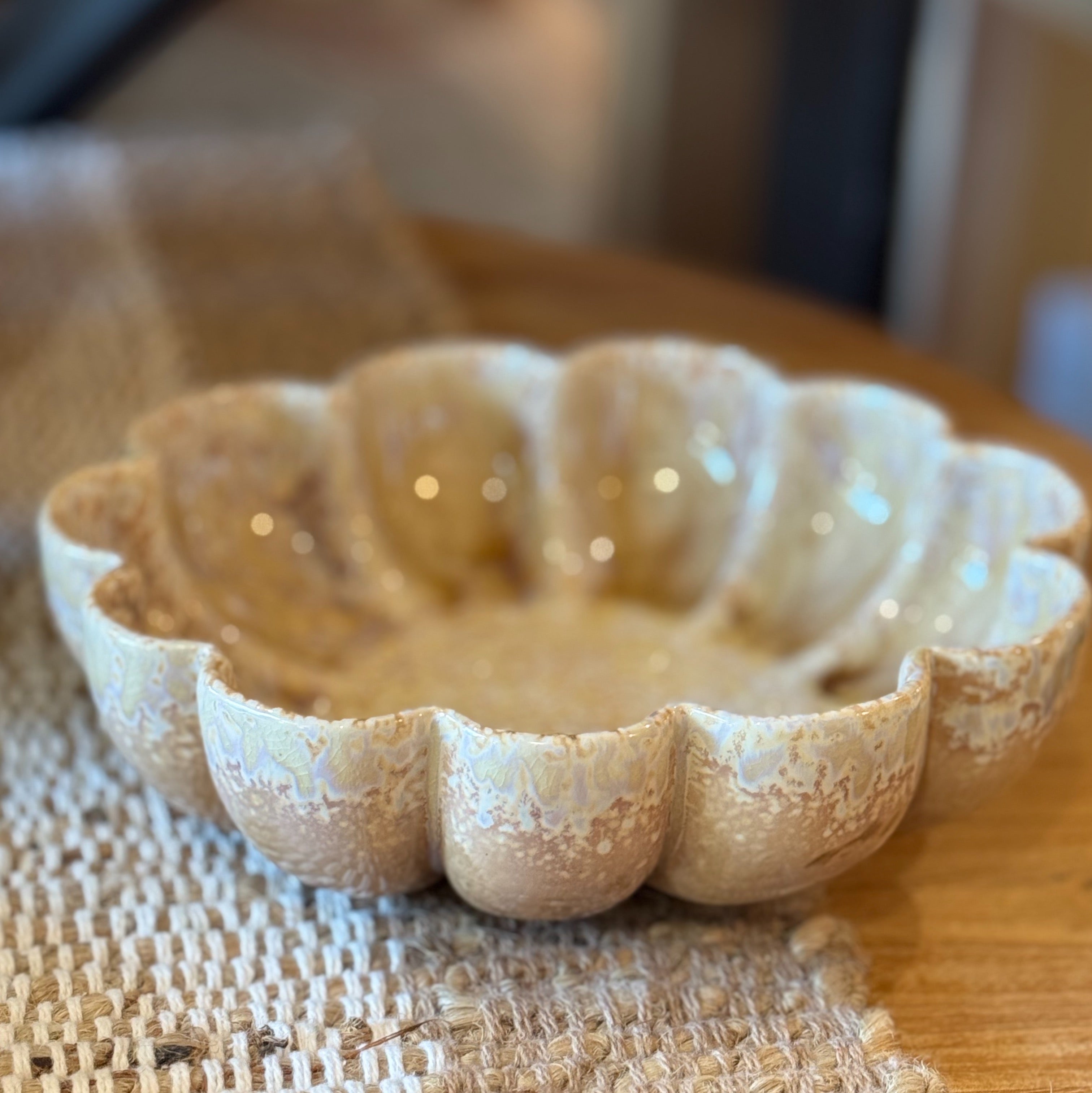 Odessa Ceramic Bowl - Natural