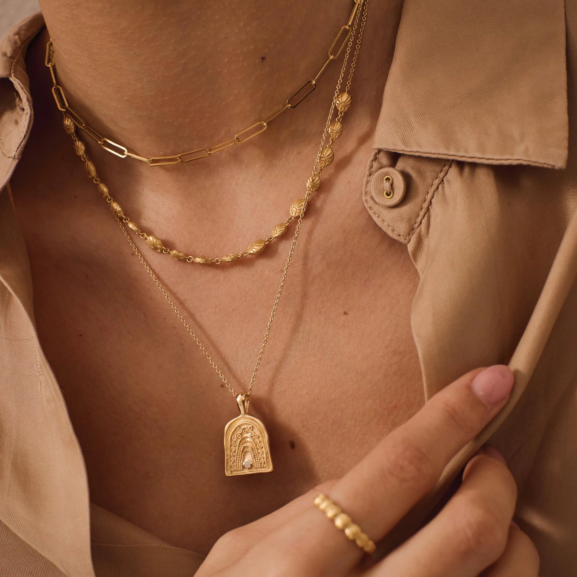 Rainbow Spirit Necklace by Murkani