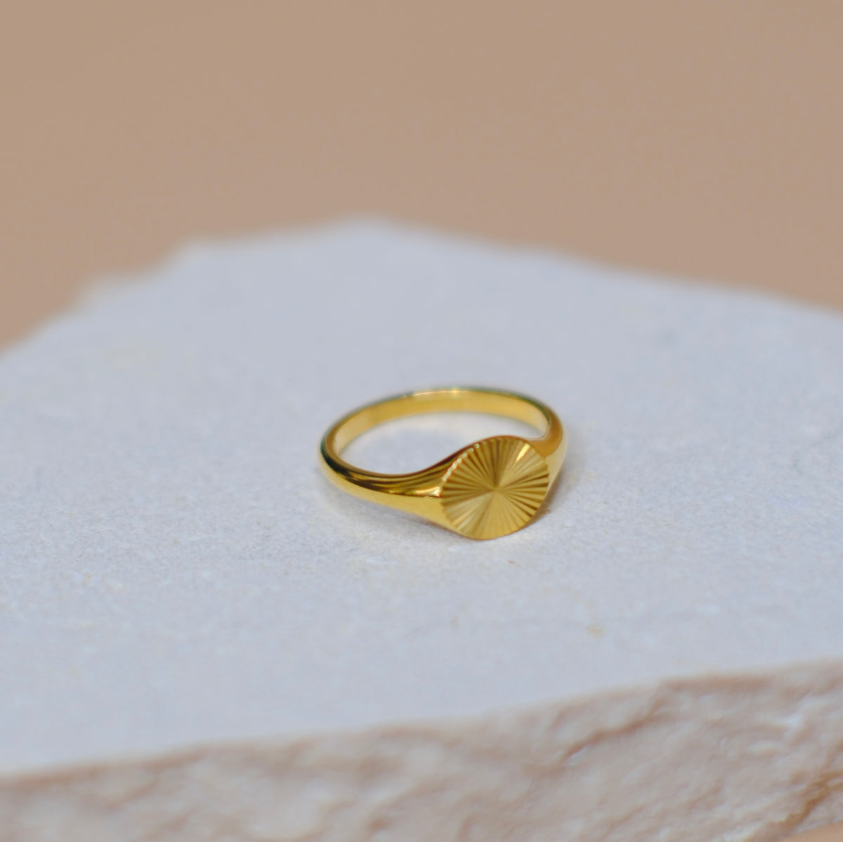 Cleo Sunburst Ring by Clou Studio