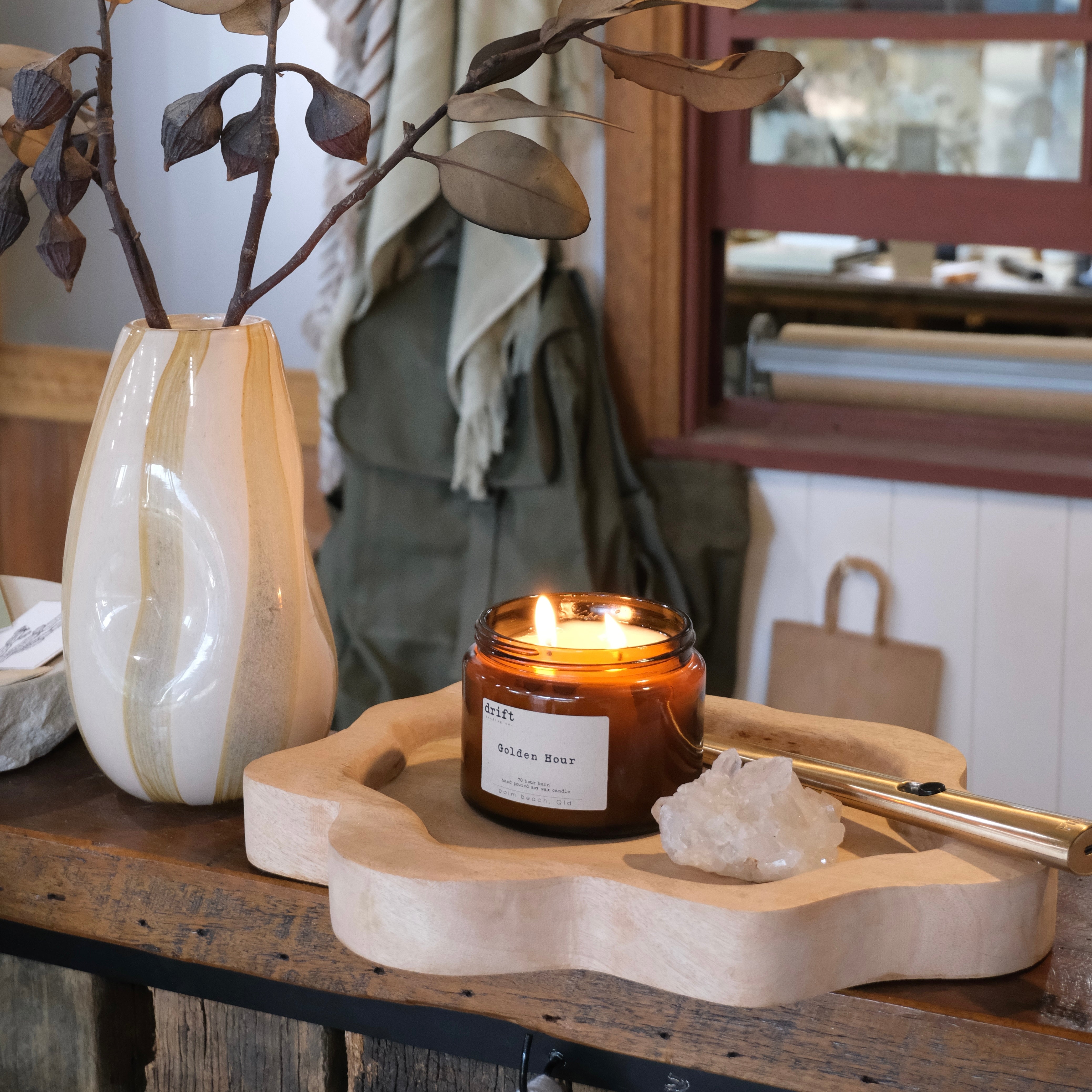 Organic Timber Styling Tray
