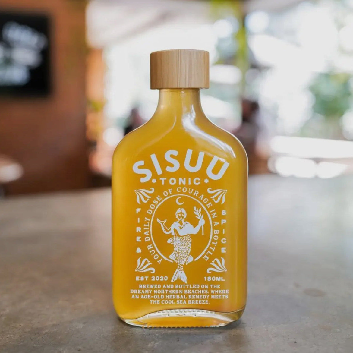 Sisuu Fire & Spice Tonic - 180ml Bottle