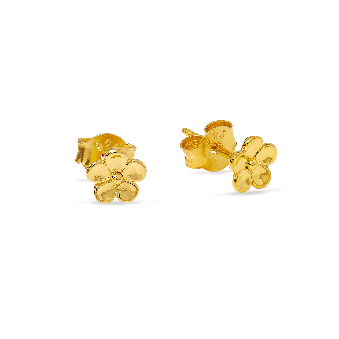 Forget Me Not Studs (Gold)