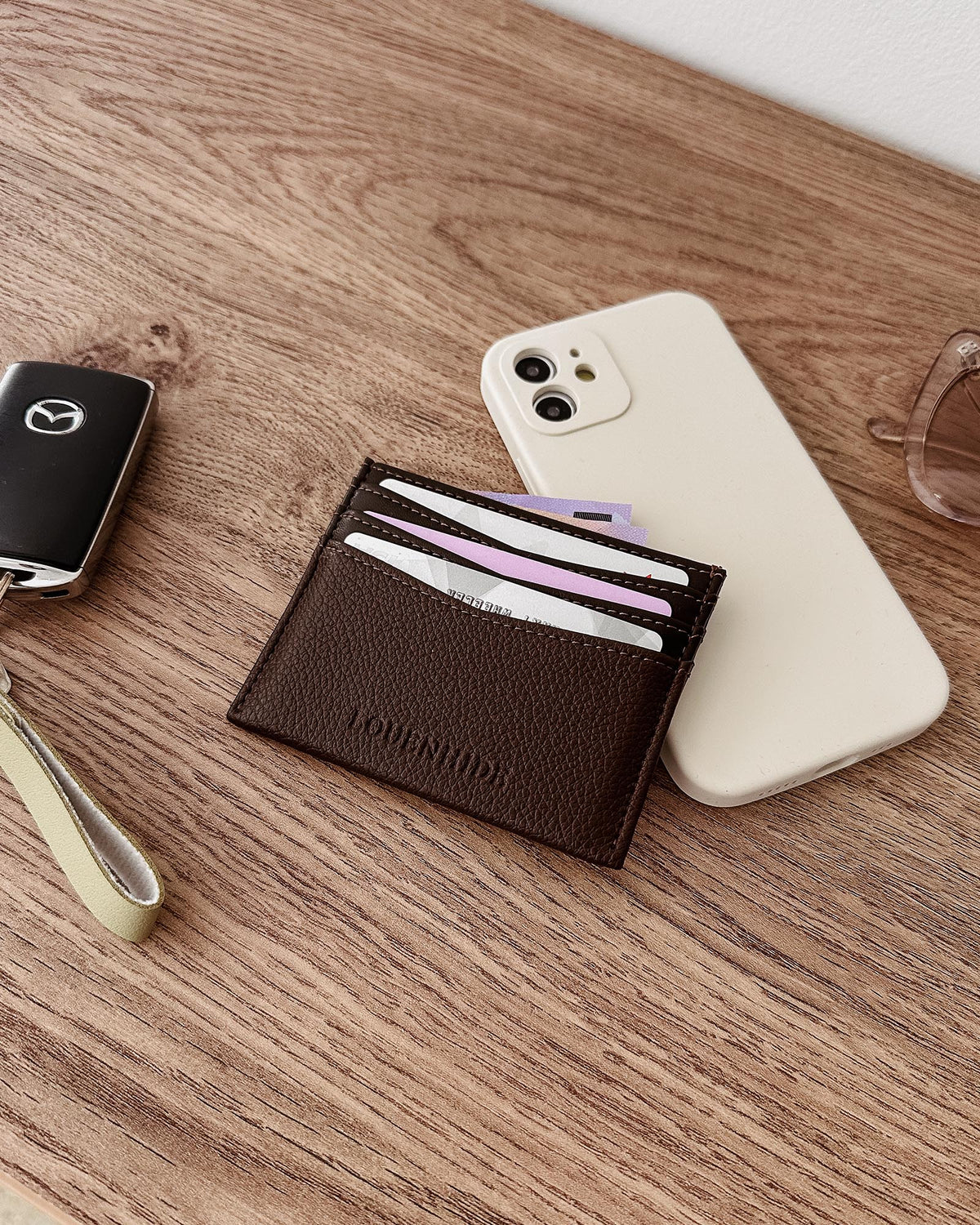 Ada Cardholder (Chocolate) by Louenhide