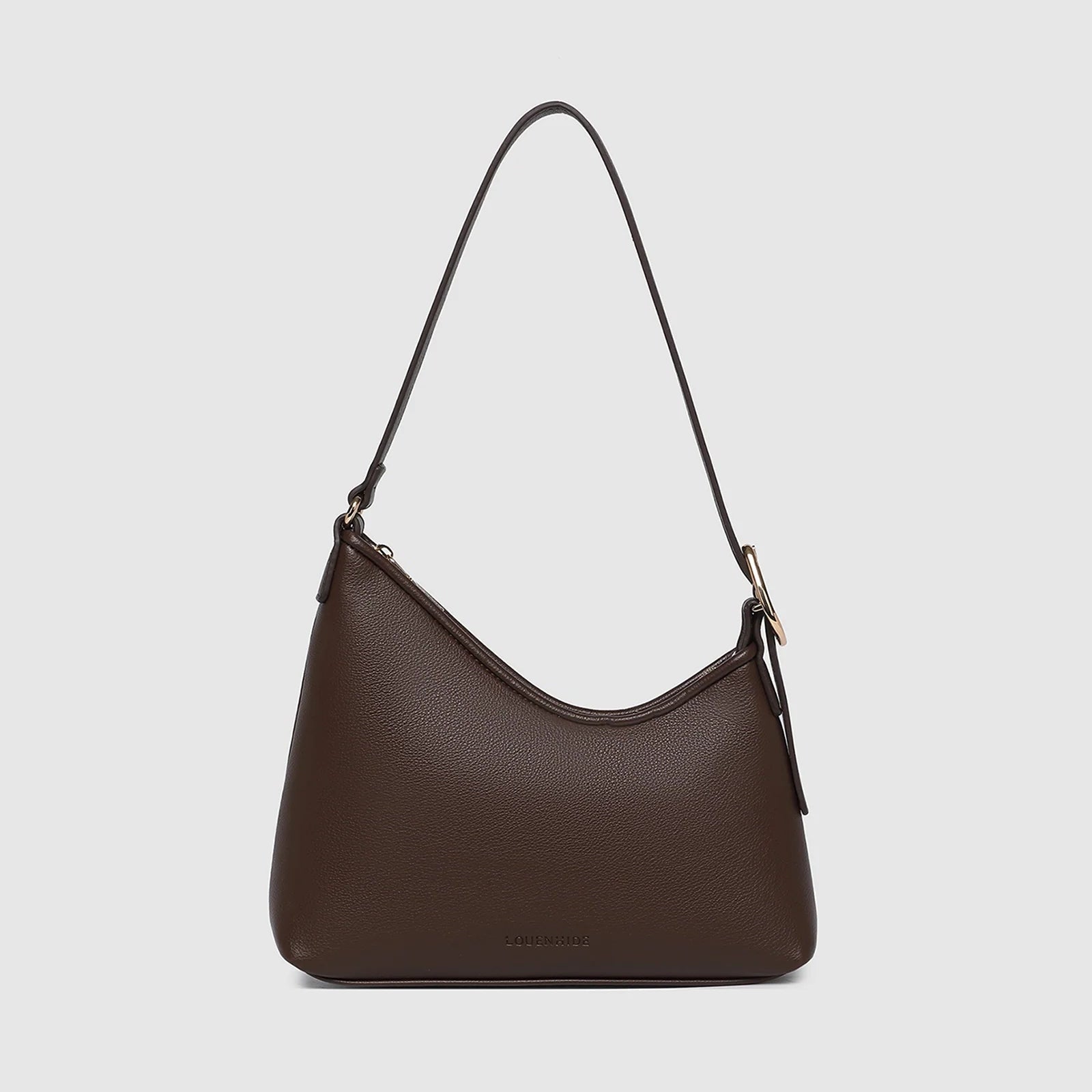 Amelia Shoulder Bag (Chocolate) by Louenhide