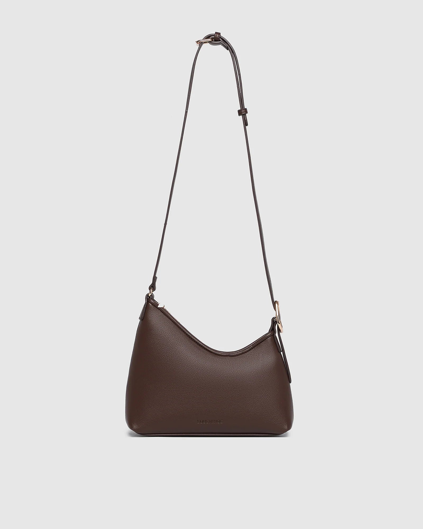 Amelia Shoulder Bag (Chocolate) by Louenhide