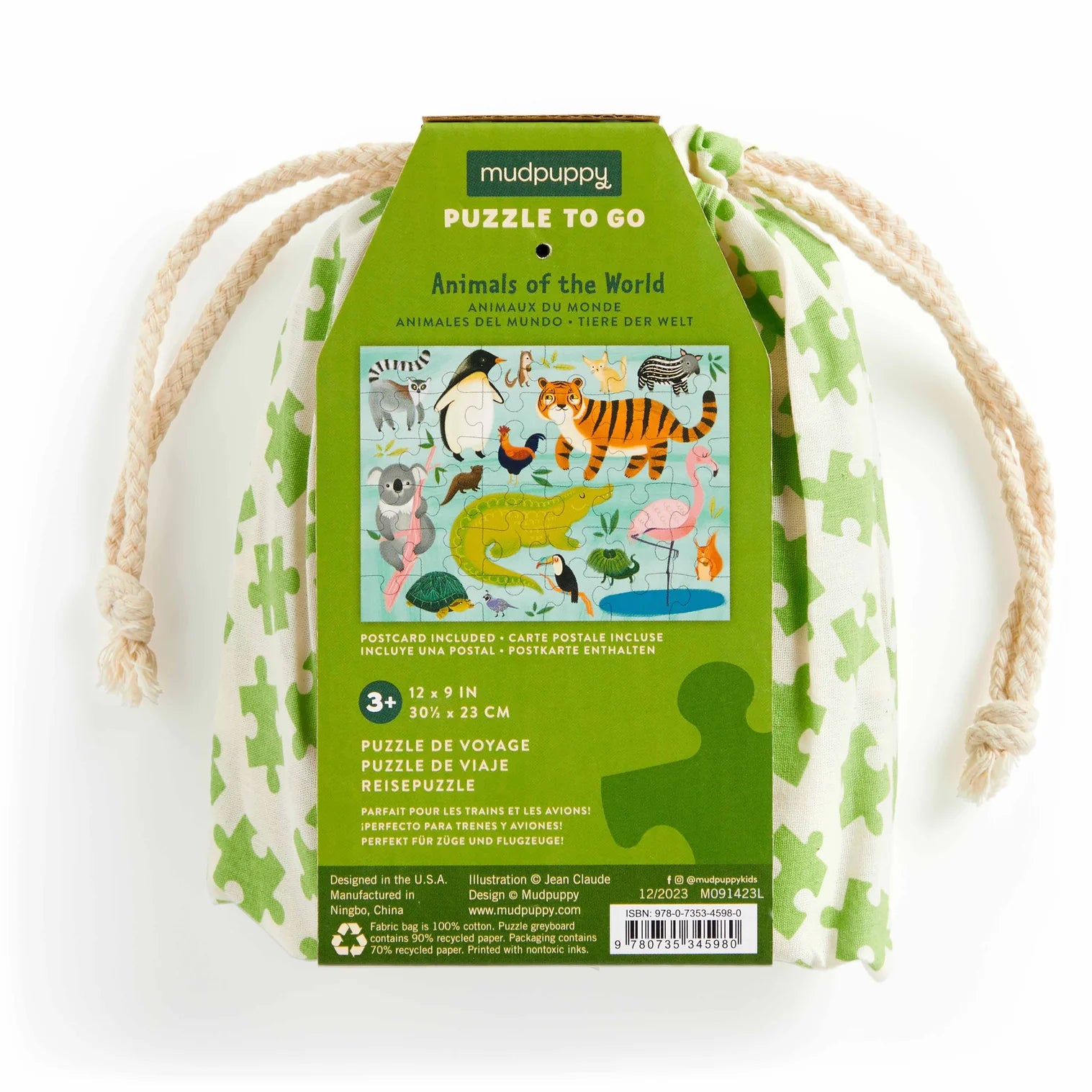 Animals of the World Puzzle to Go