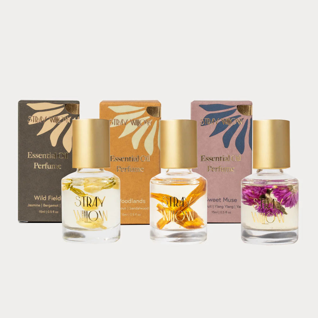 Stray Willow Essential Oil Perfume Rollers