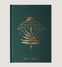 2025 Year of Growth Diary by Dreamy Moons - Forest Green