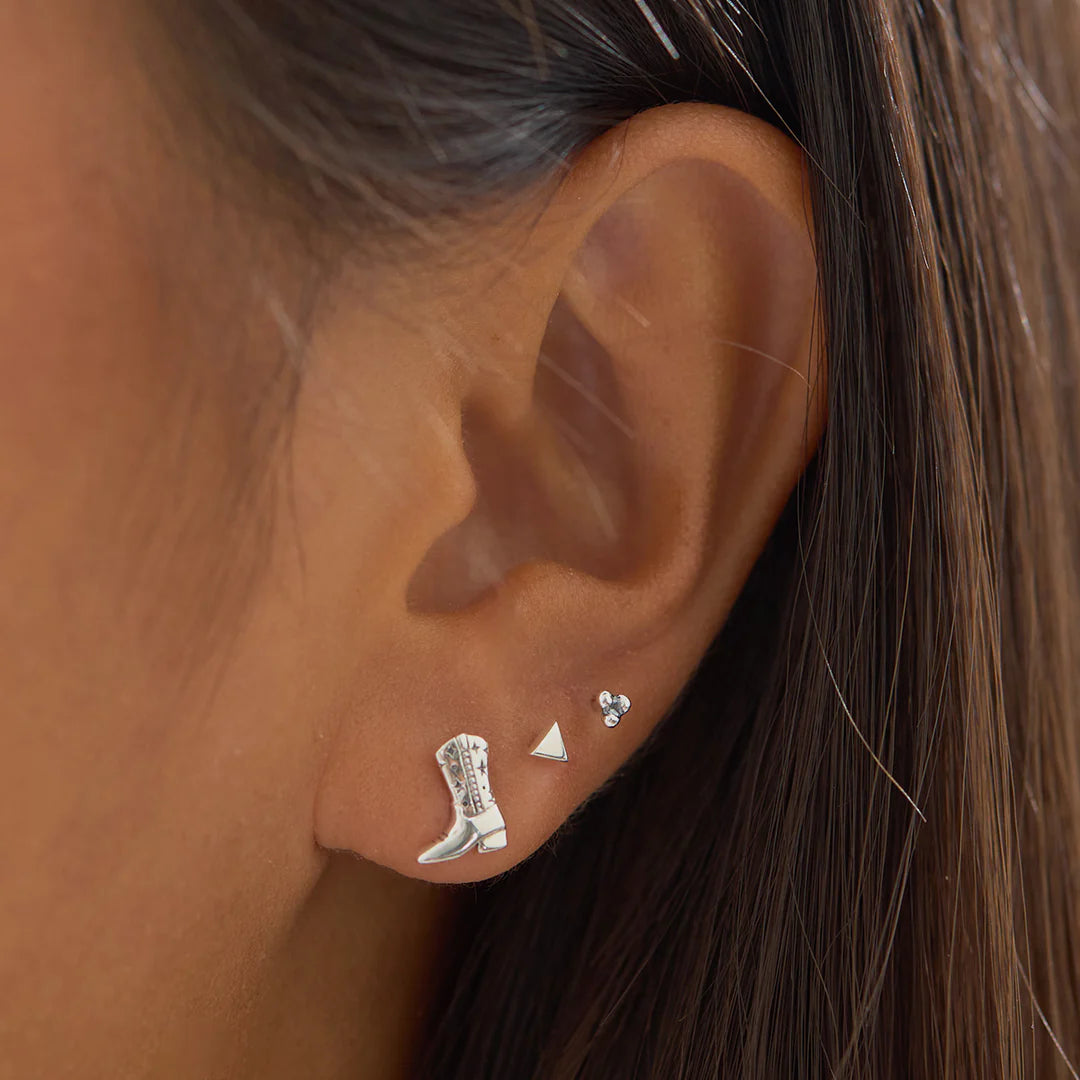 Cowgirl Boot Studs - Silver or Gold