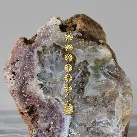 Deco Coin Chain Bracelet by Luna & Mac