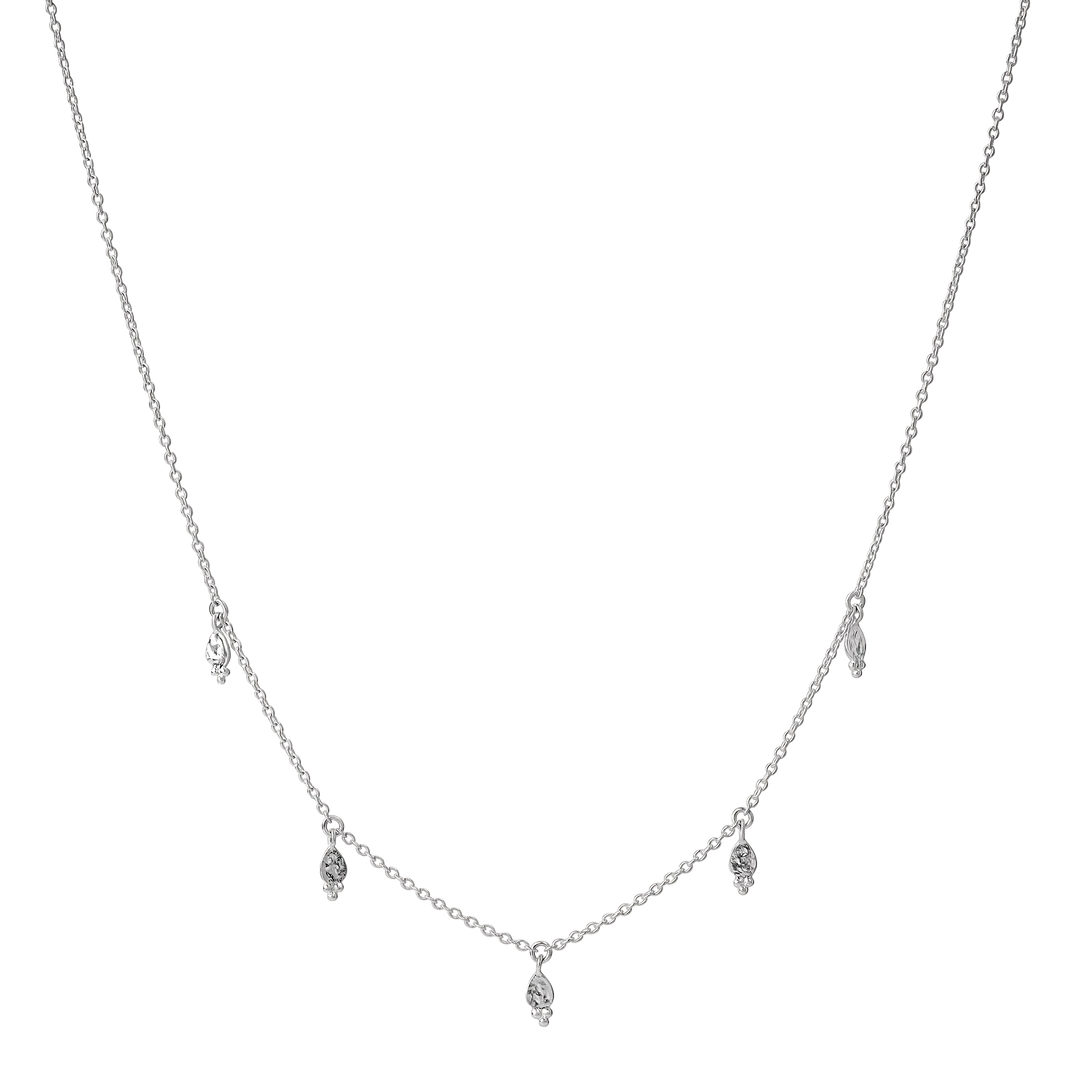 Glistening Drops Choker by Midsummer Star - Gold or Silver