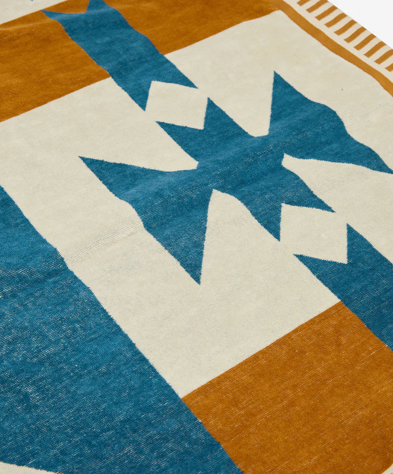 Rocky Mountain Towel | Natural Blue - Pony Rider