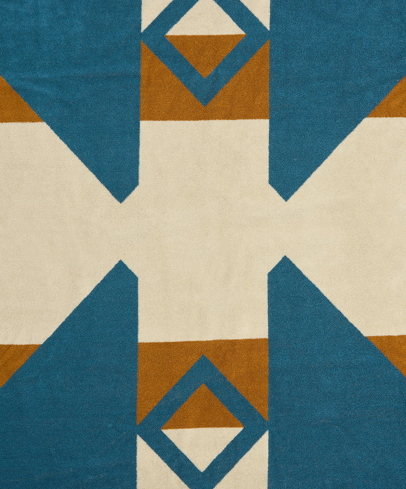 Rocky Mountain Towel | Natural Blue - Pony Rider