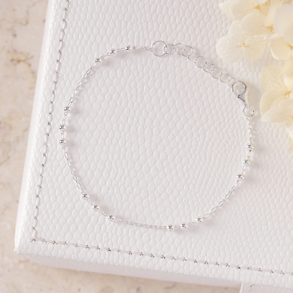 Beaded Chain Bracelet (Gold or Silver) by Midsummer Star