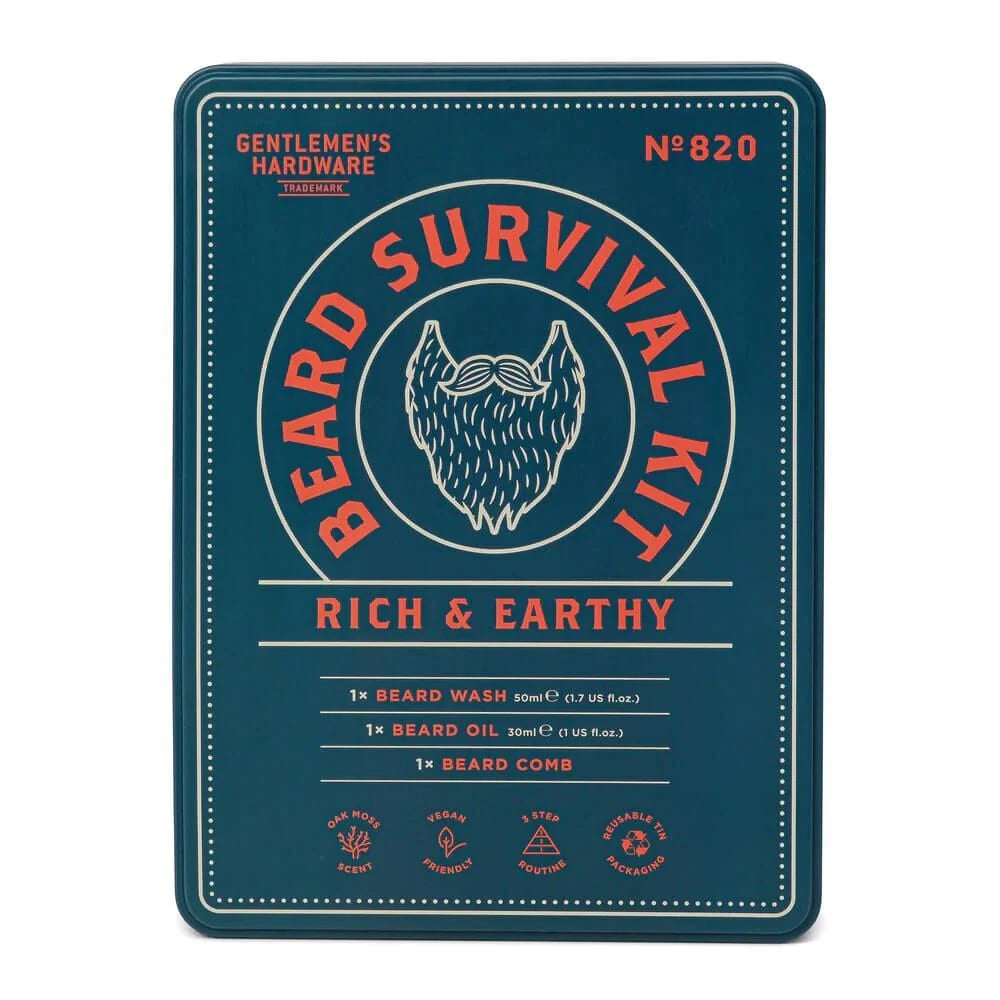 Beard Survival Kit by Gentlemen's Hardware