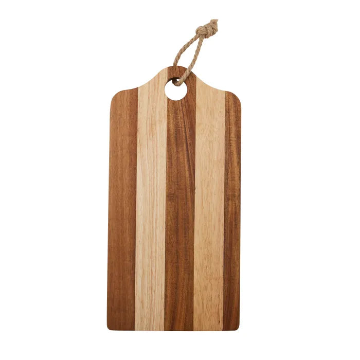 Striped Timber Serving Board