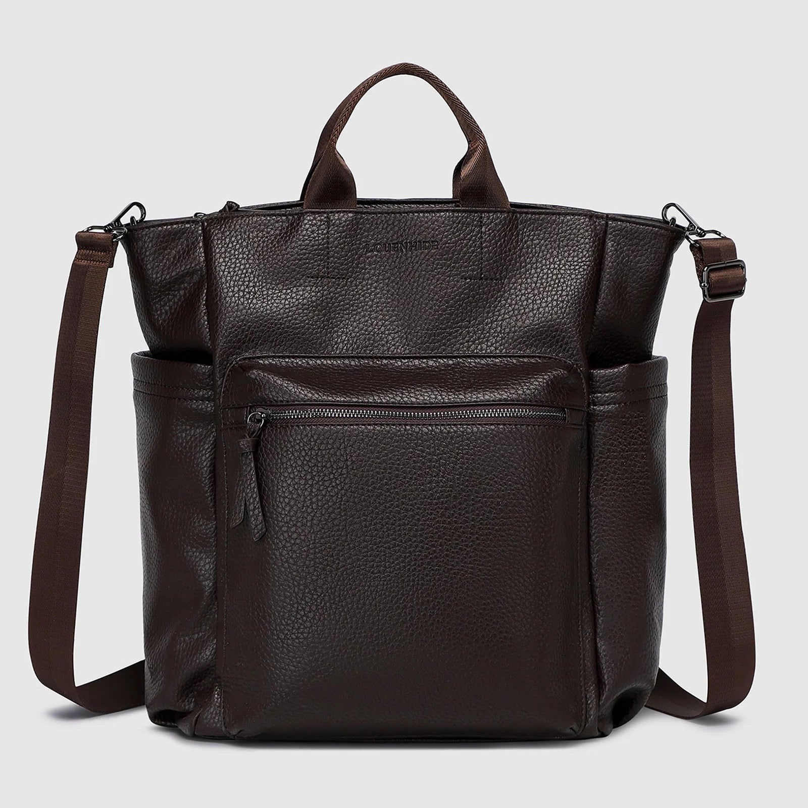 Bronx Backpack (Chocolate) by Louenhide