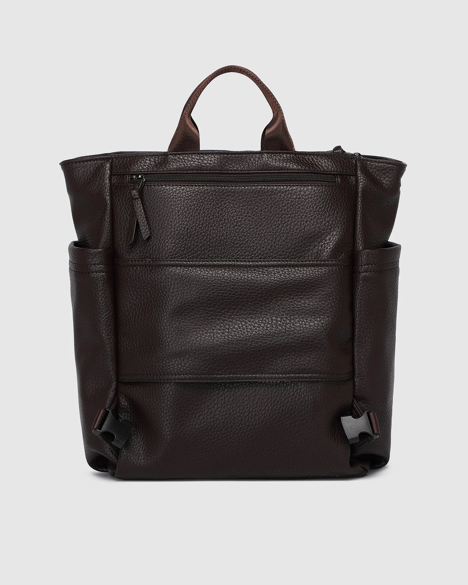 Bronx Backpack (Chocolate) by Louenhide