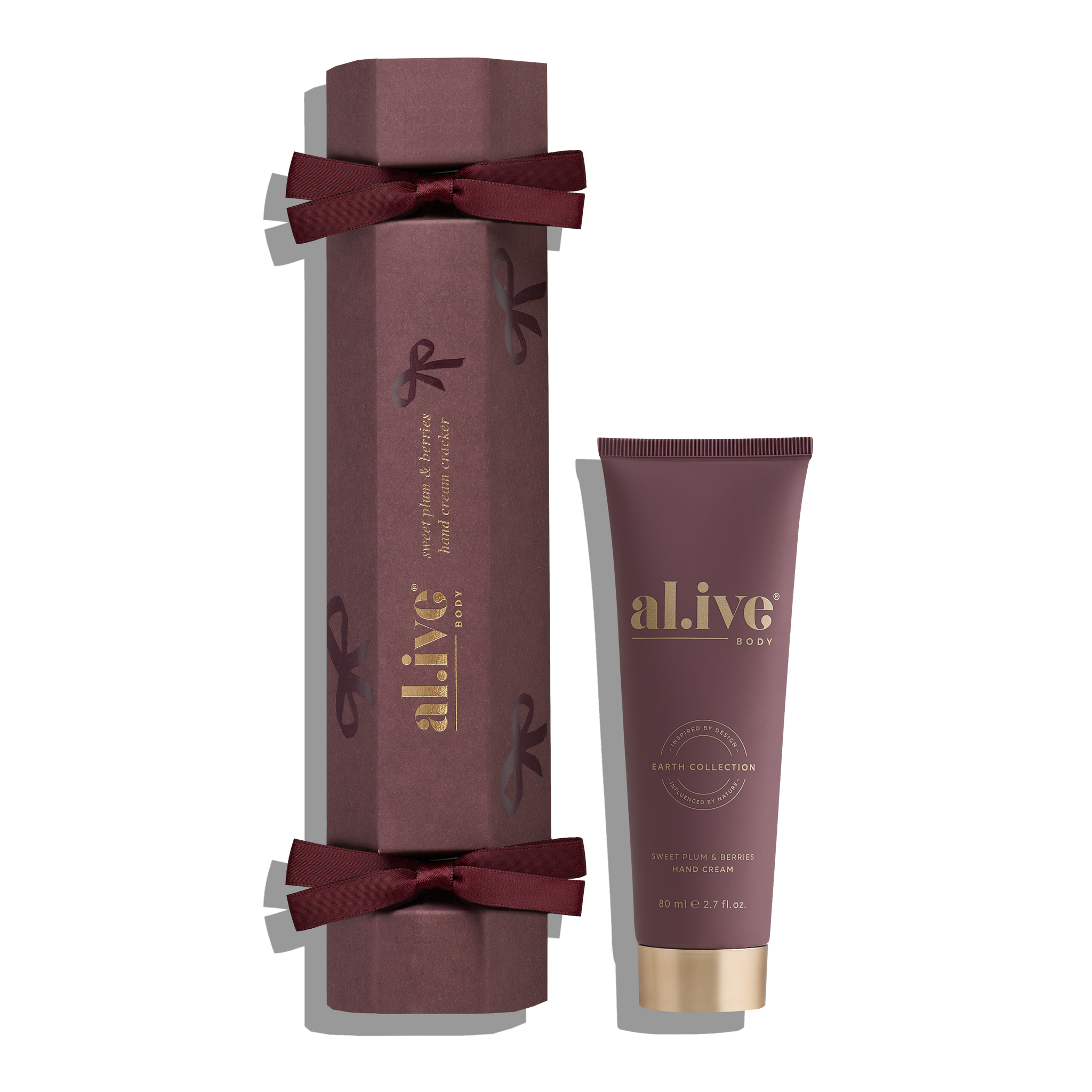 Alive Hand Cream Cracker - Sweet Plum & Berries