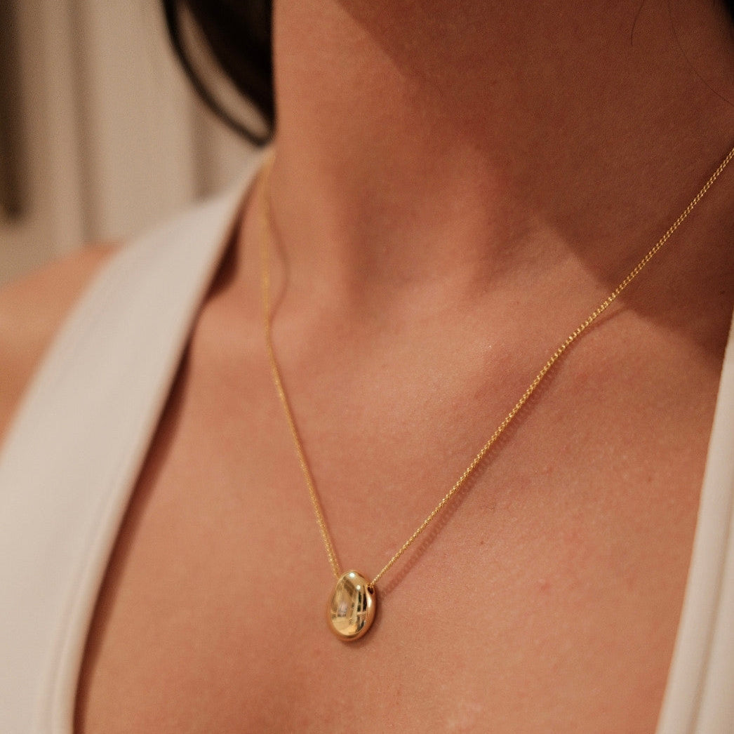 Clare Necklace (Gold) by Zafino