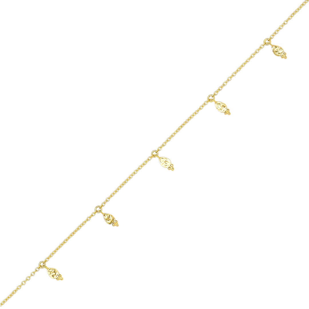 Glistening Drops Bracelet by Midsummer Star (Gold or Silver)