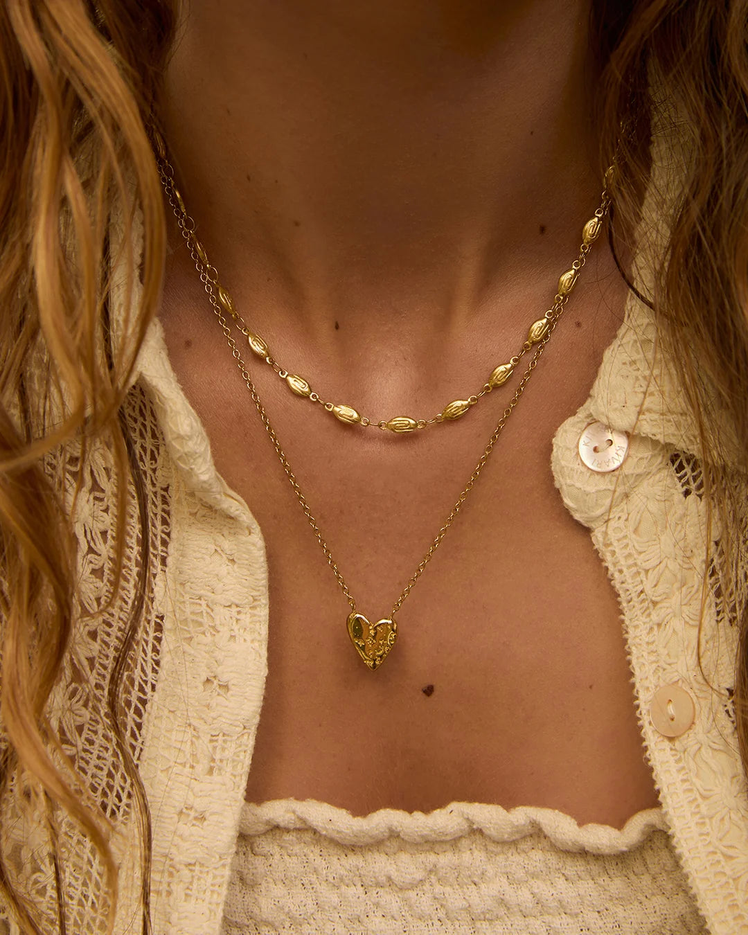 Coco Gold Necklace by Arms of Eve